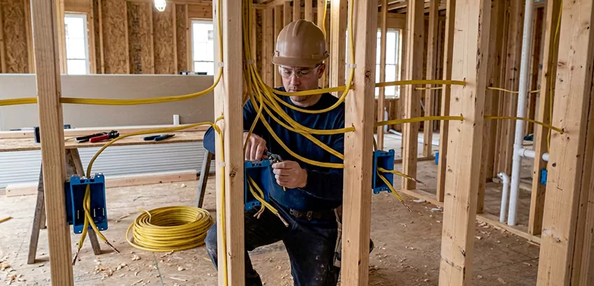 New Construction Wiring In Bella Vista