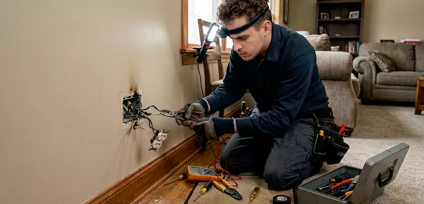 Short Circuit and Dead Outlet Repair in Bella Vista
