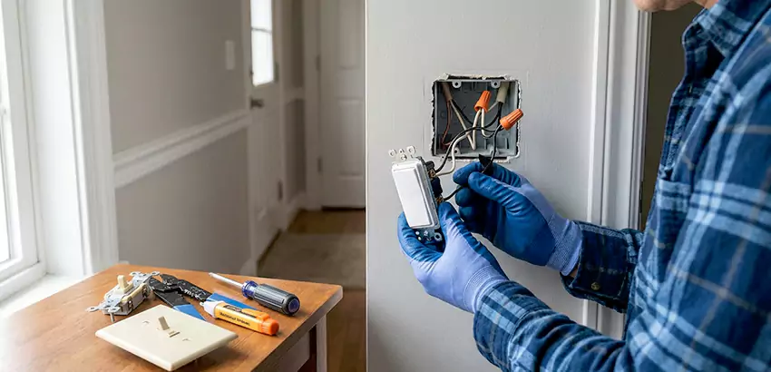Motion Sensor Light Switch Replacement in Bella Vista