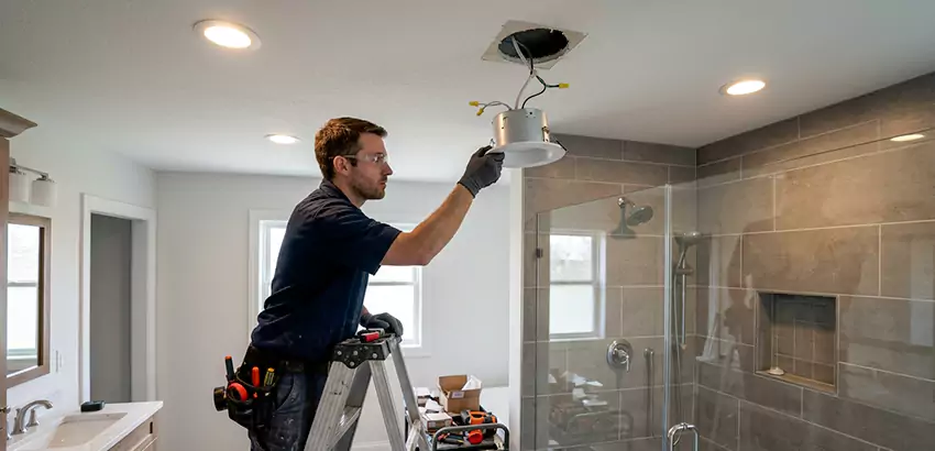 Bathroom and Shower Recessed Lighting Installation in Bella Vista